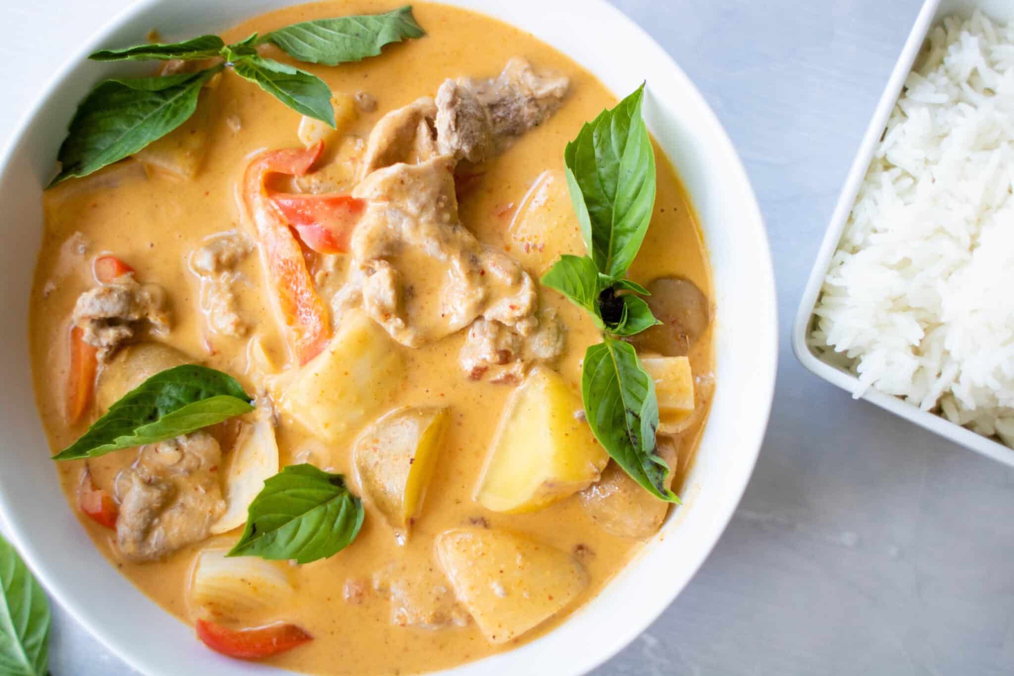 Pork cheap panang curry