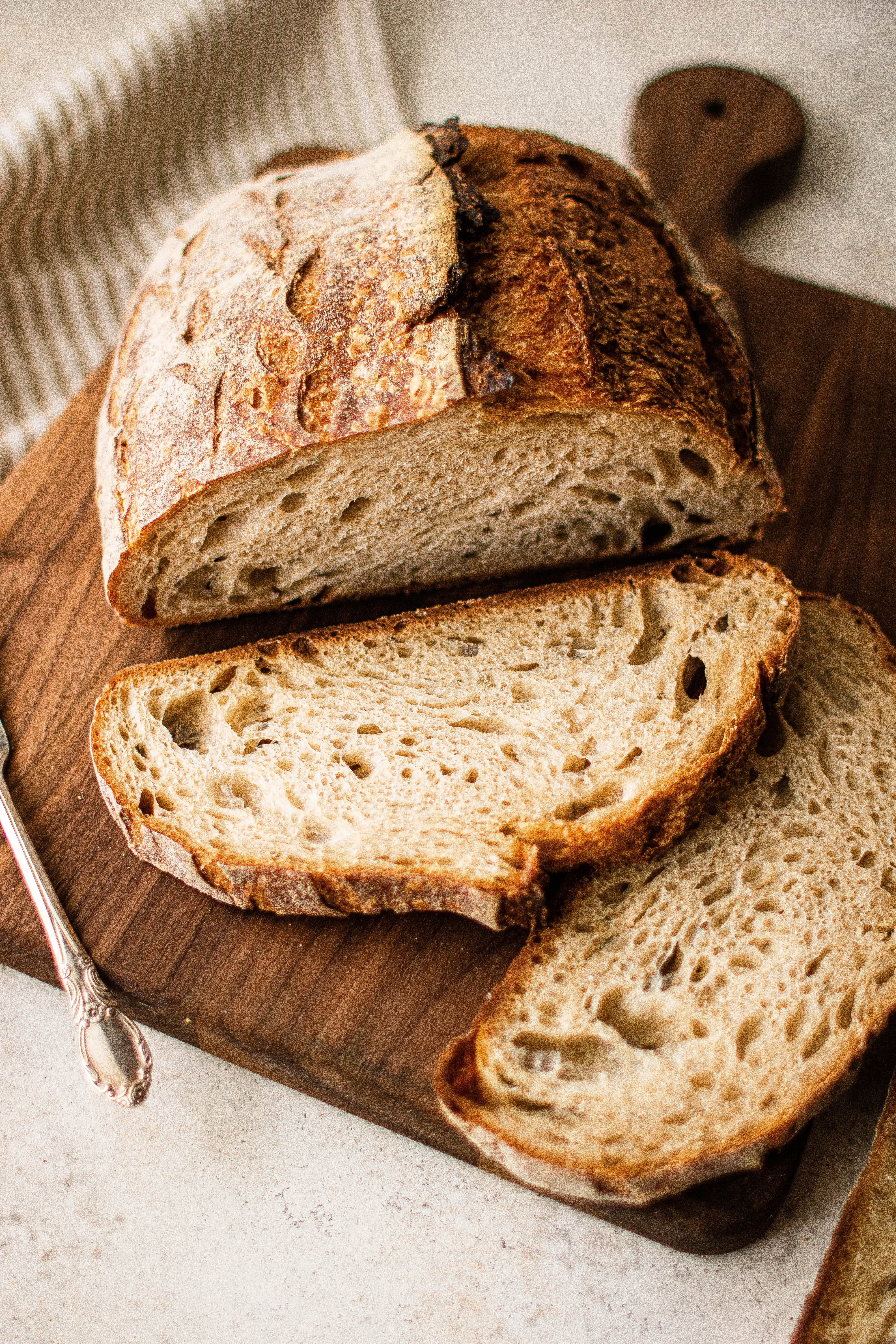 easy overnight sourdough