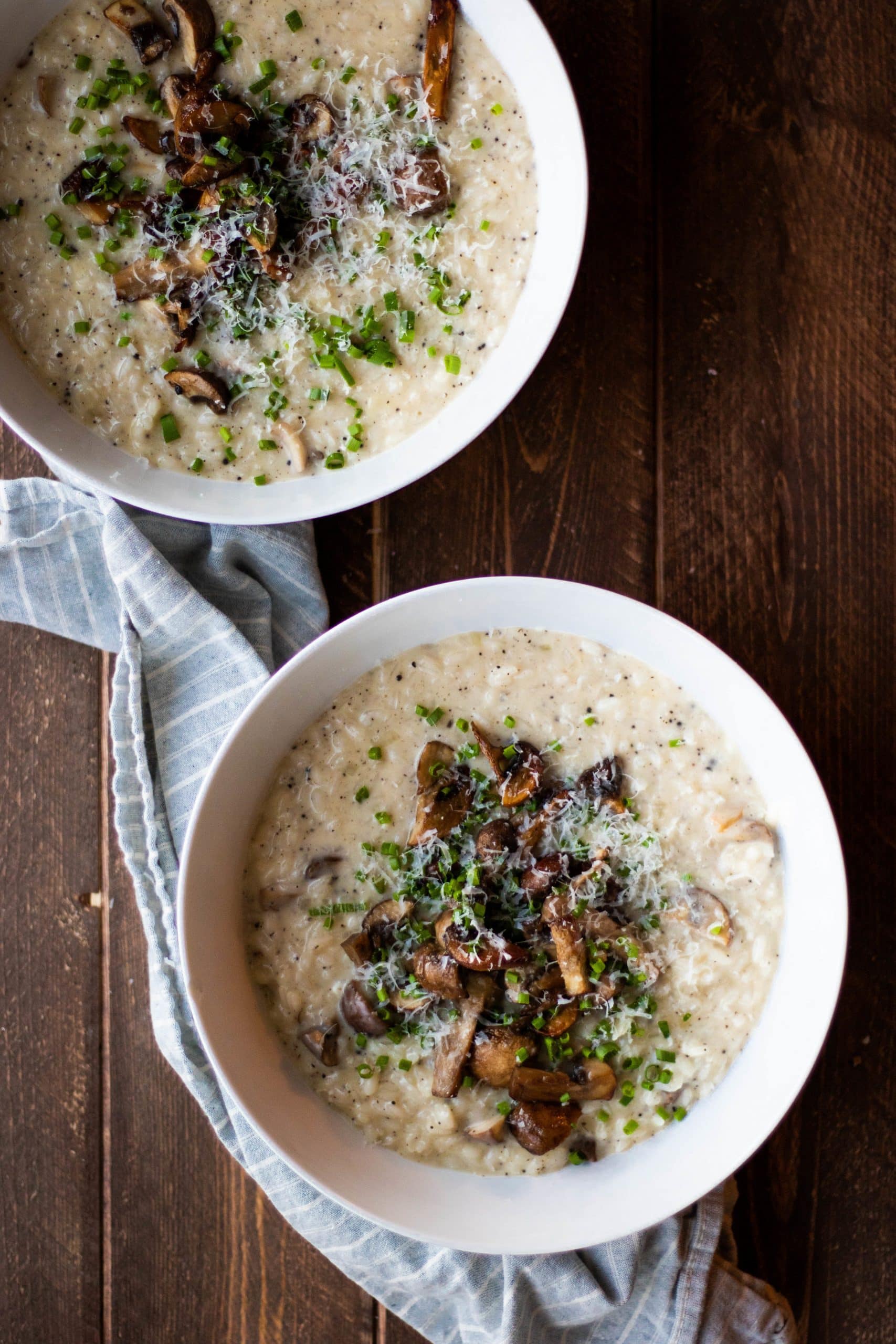 truffle mushroom risotto