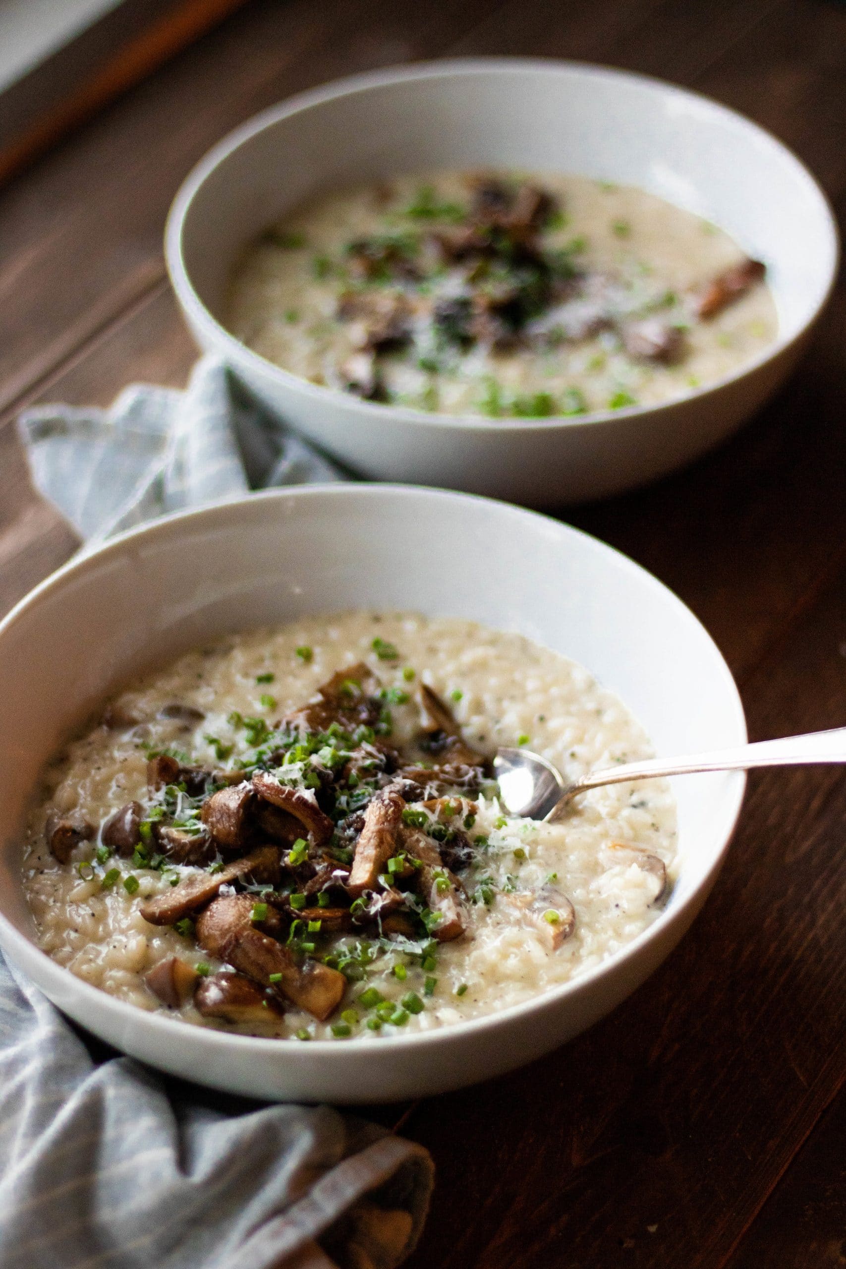 truffle mushroom risotto