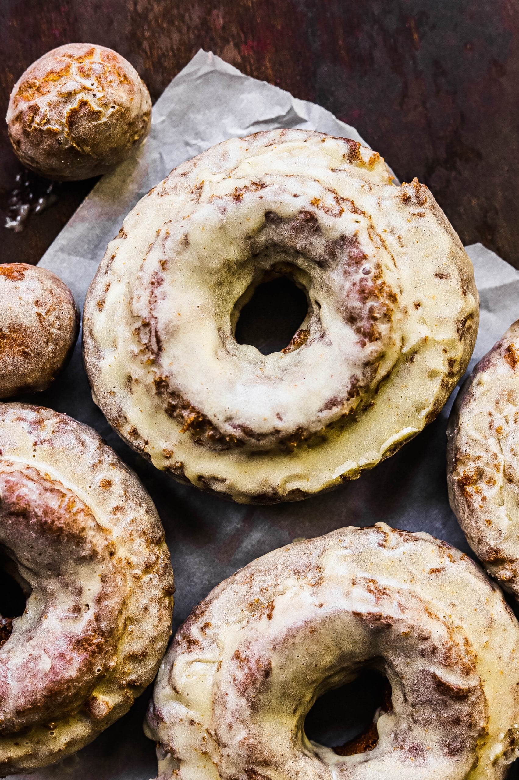 gingerbread old-fashioned donuts