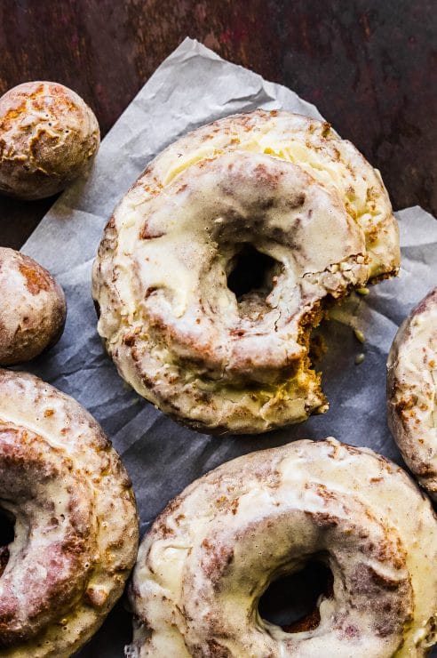 gingerbread old-fashioned donuts - best christmas brunch ideas