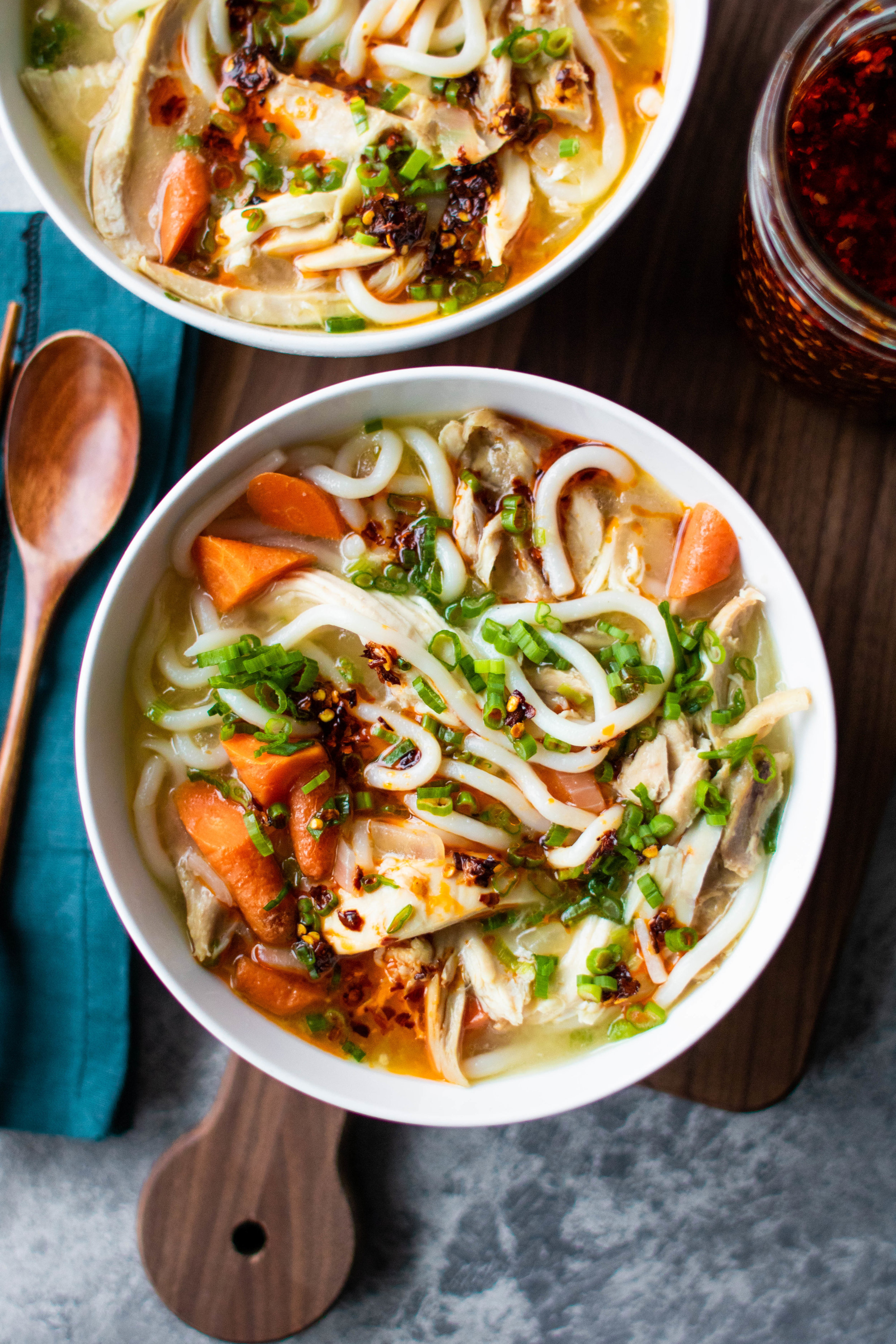 chicken udon soup