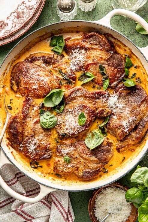 pork chops florentine