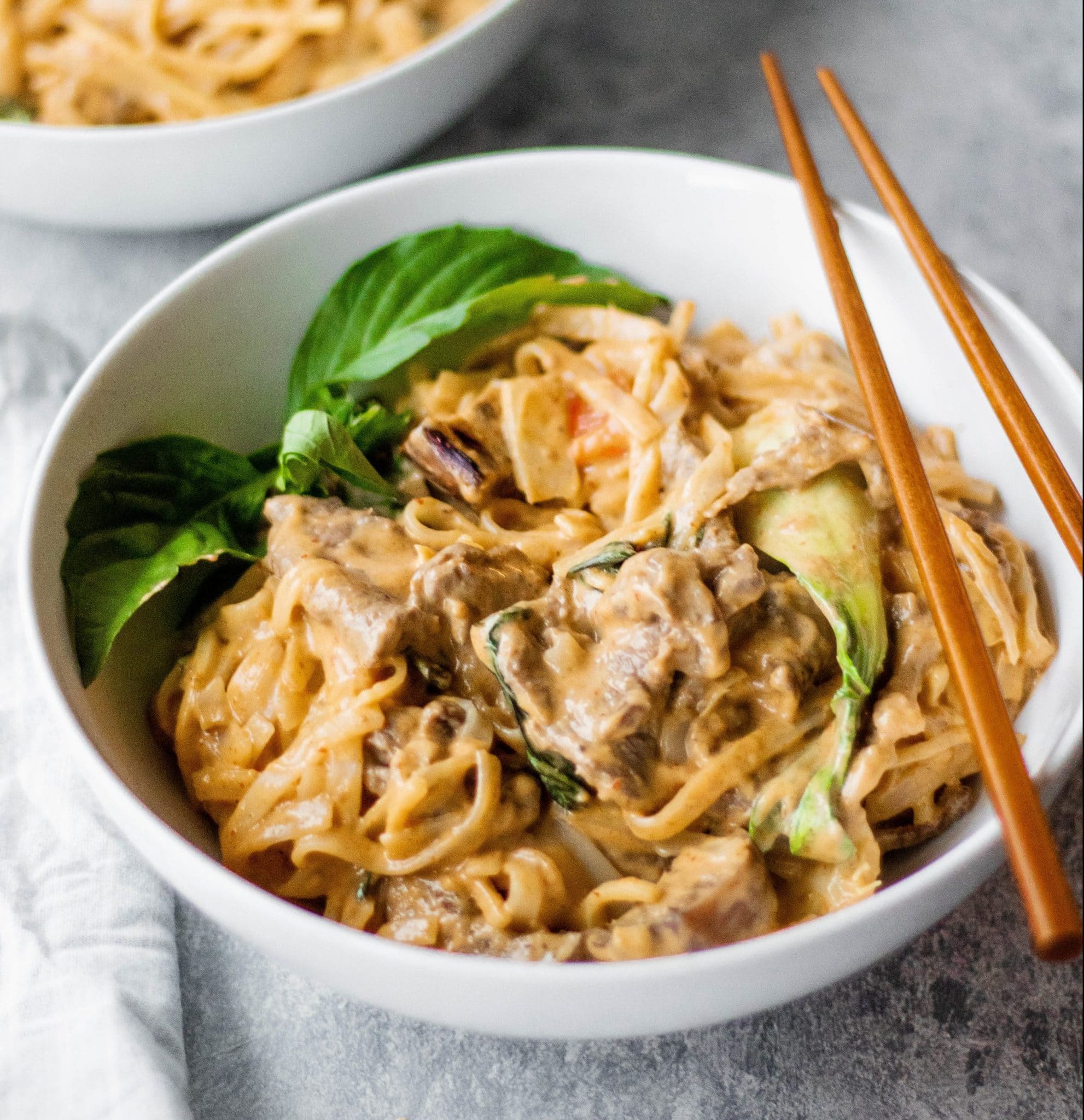 easy Thai red curry beef noodles | So Much Food
