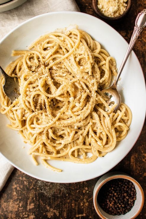 Cacio e Pepe for Two Recipe | So Much Food