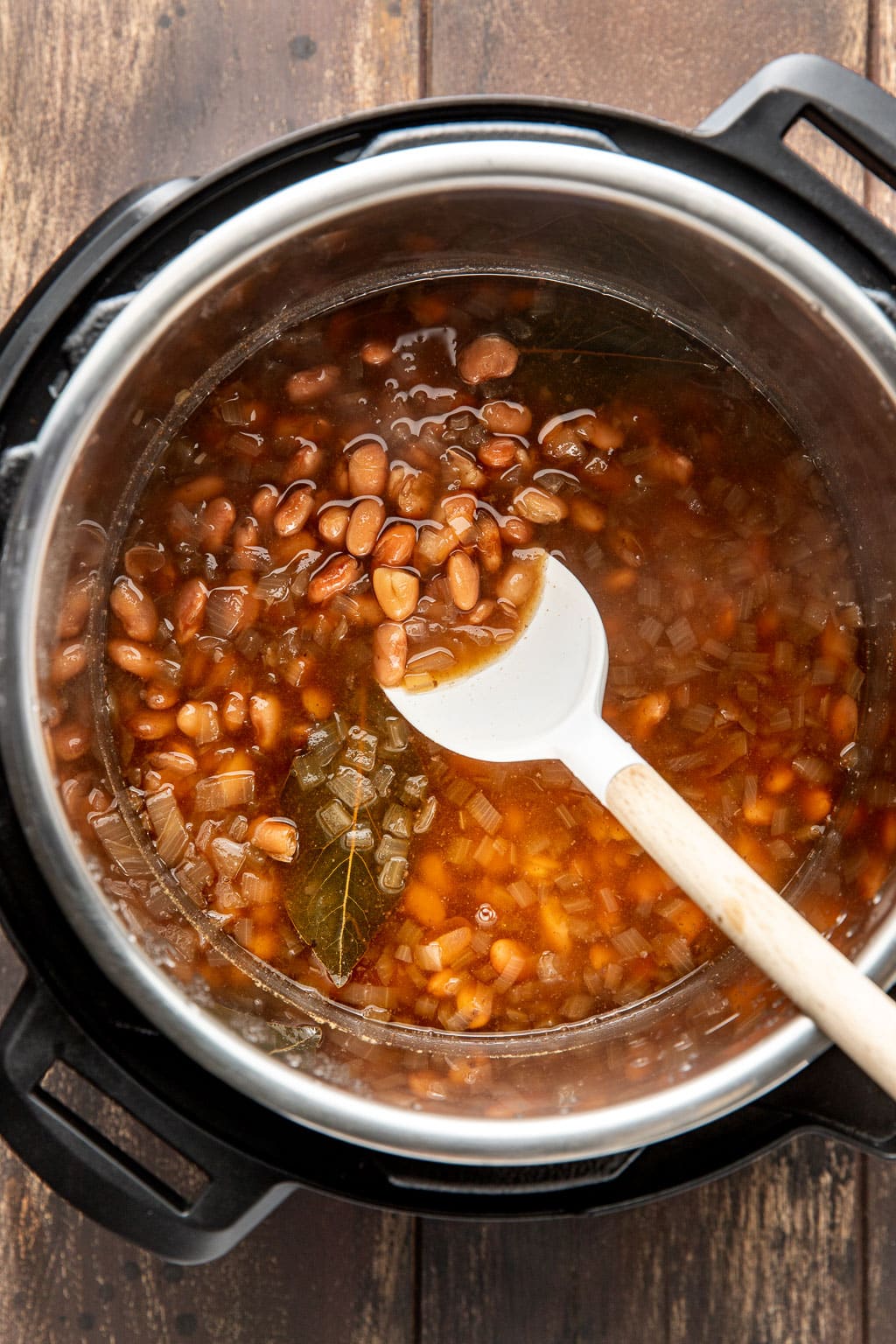 pinto beans in the instant pot after cooking