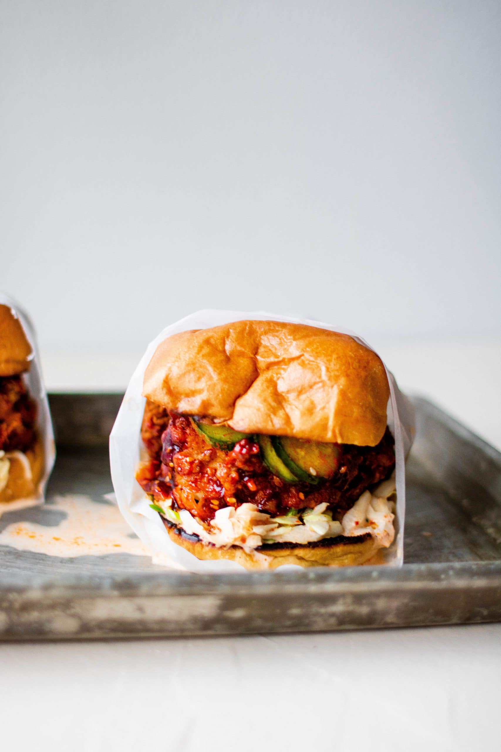 korean fried chicken sandwich