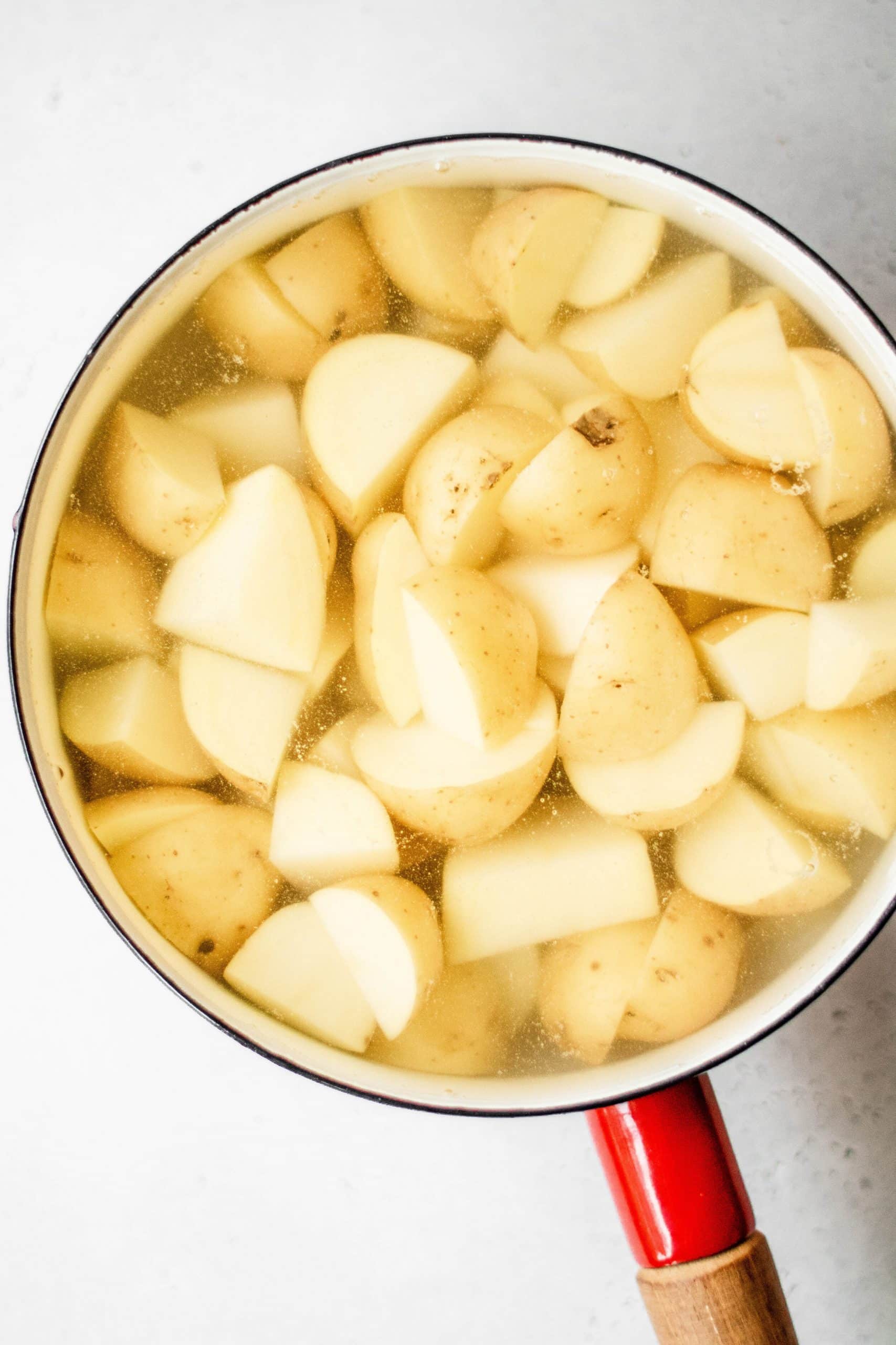 creme fraiche mashed potatoes