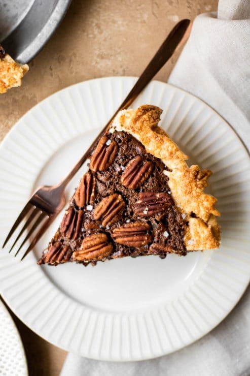 Salted chocolate pecan pie - 10 holiday dessert recipes