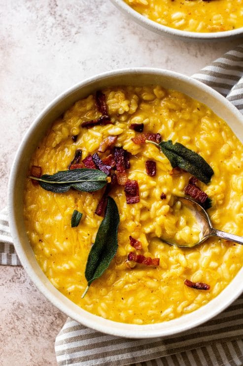 pumpkin risotto