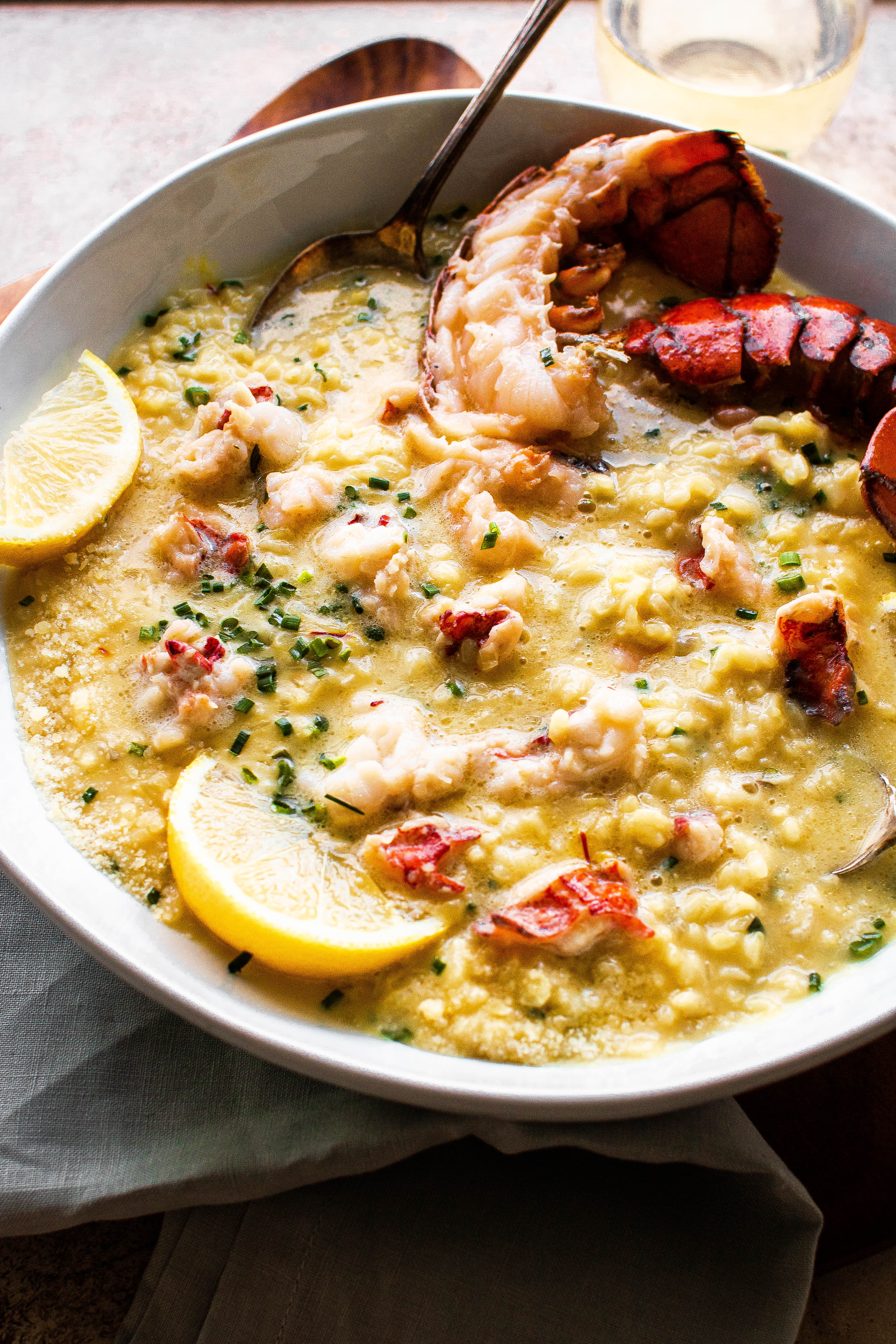 lobster risotto