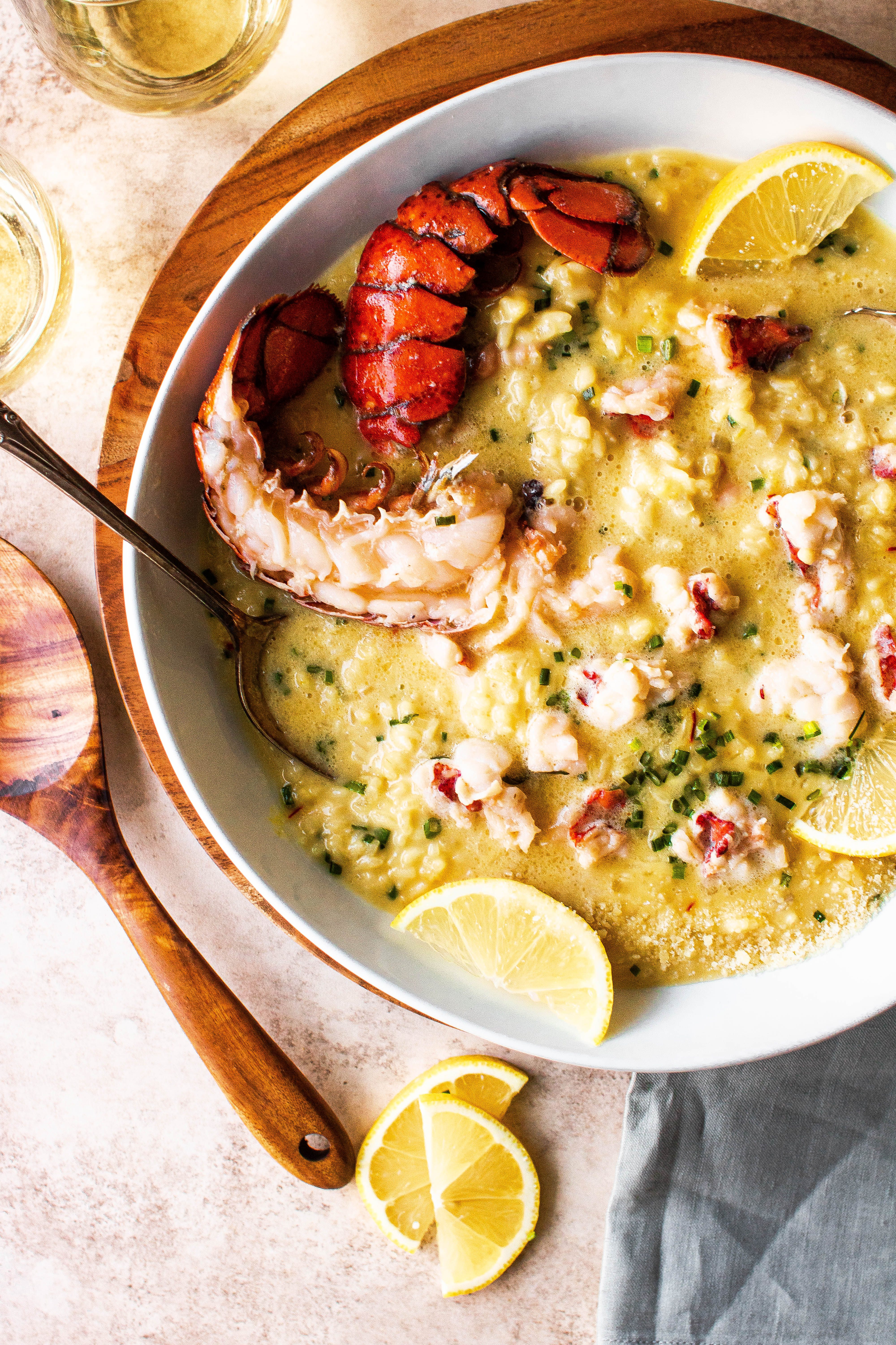 lobster risotto