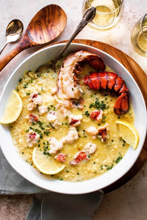 lobster risotto