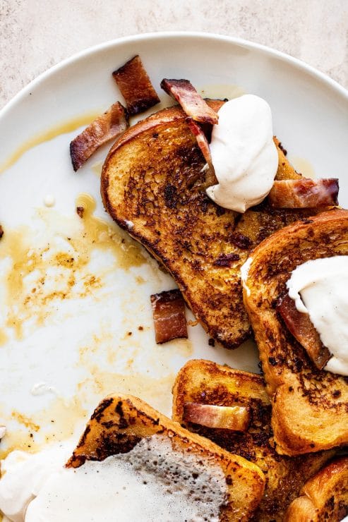 maple bacon french toast