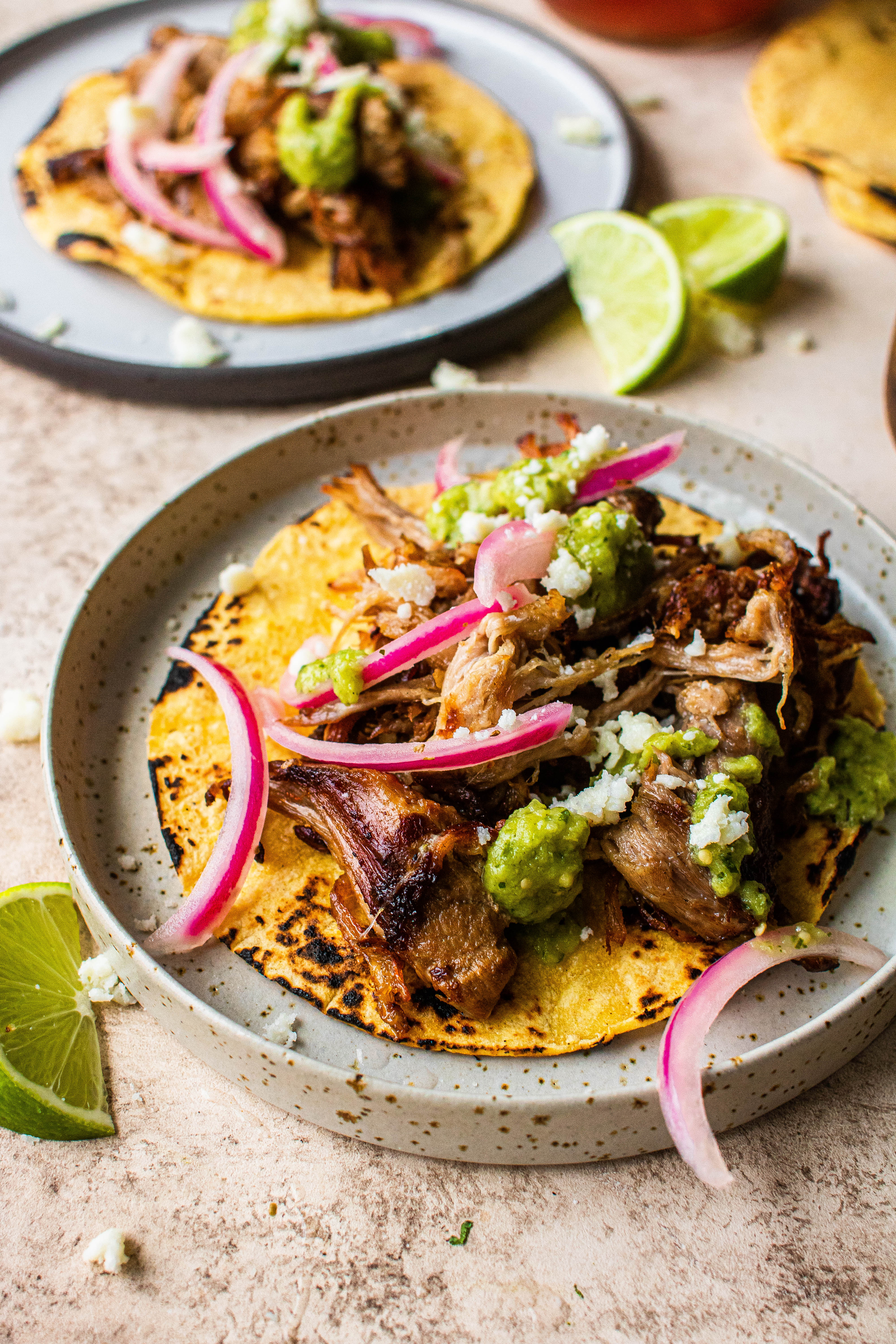 Beer-Braised Carnitas Tacos | So Much Food