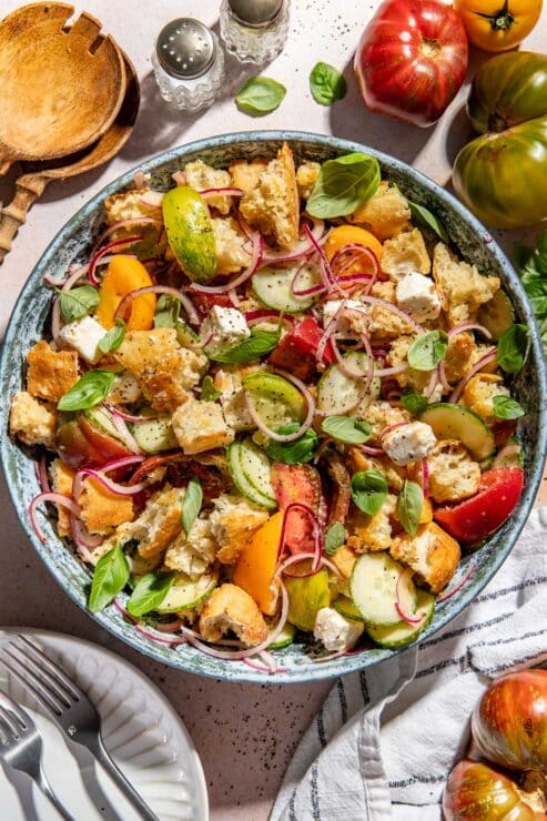 summer panzanella salad