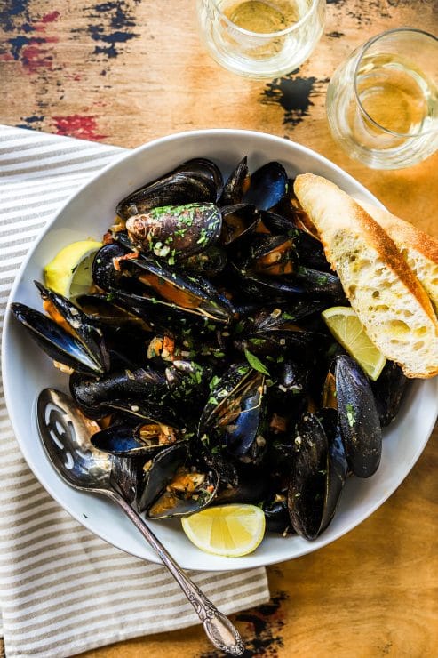 Spanish Mussels Recipe with Chorizo, Saffron, and Wine | So Much Food