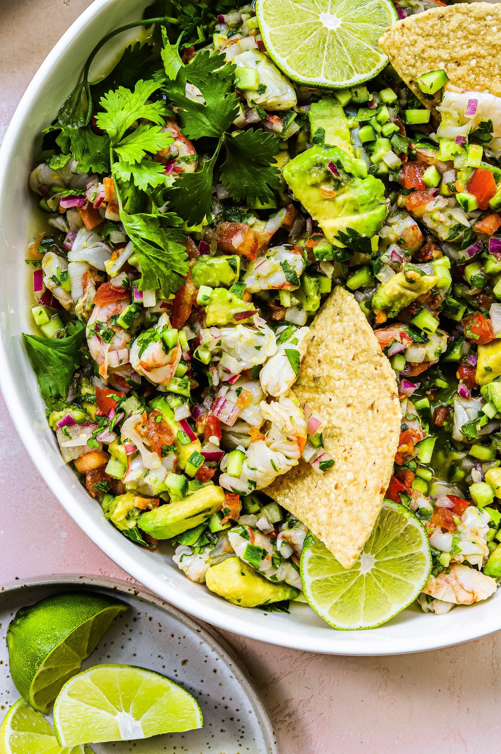 spicy shrimp ceviche