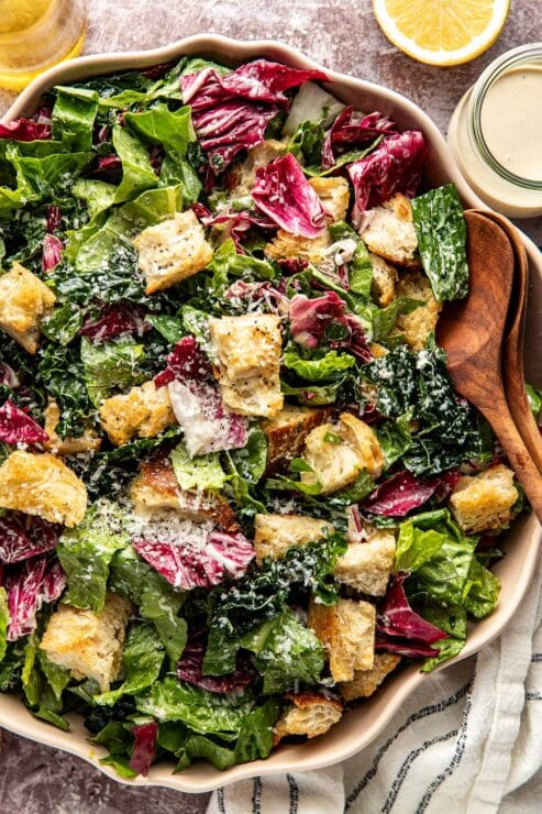 Kale caesar salad recipe