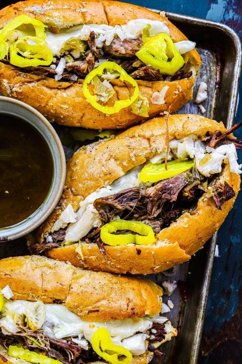 instant pot italian beef sandwiches