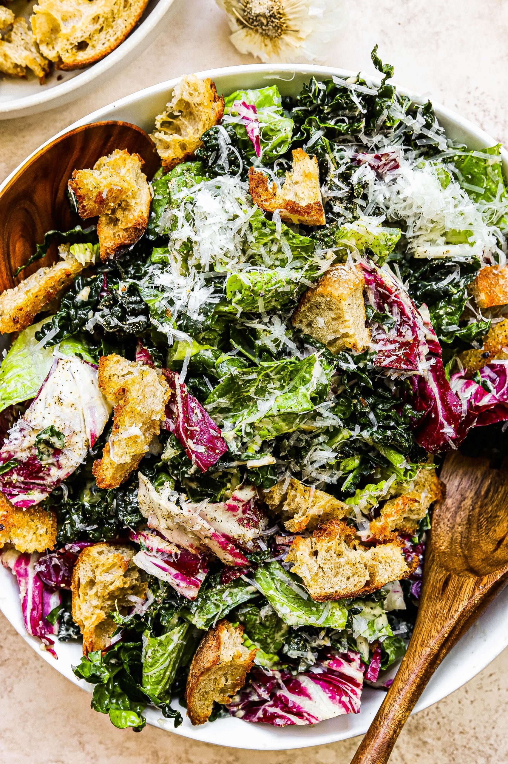 kale caesar salad