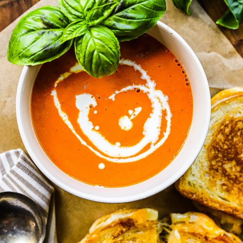 Homemade Roasted Tomato Soup | So Much Food