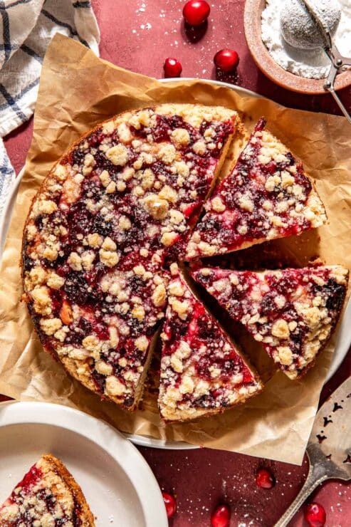 Cranberry Ricotta Cake