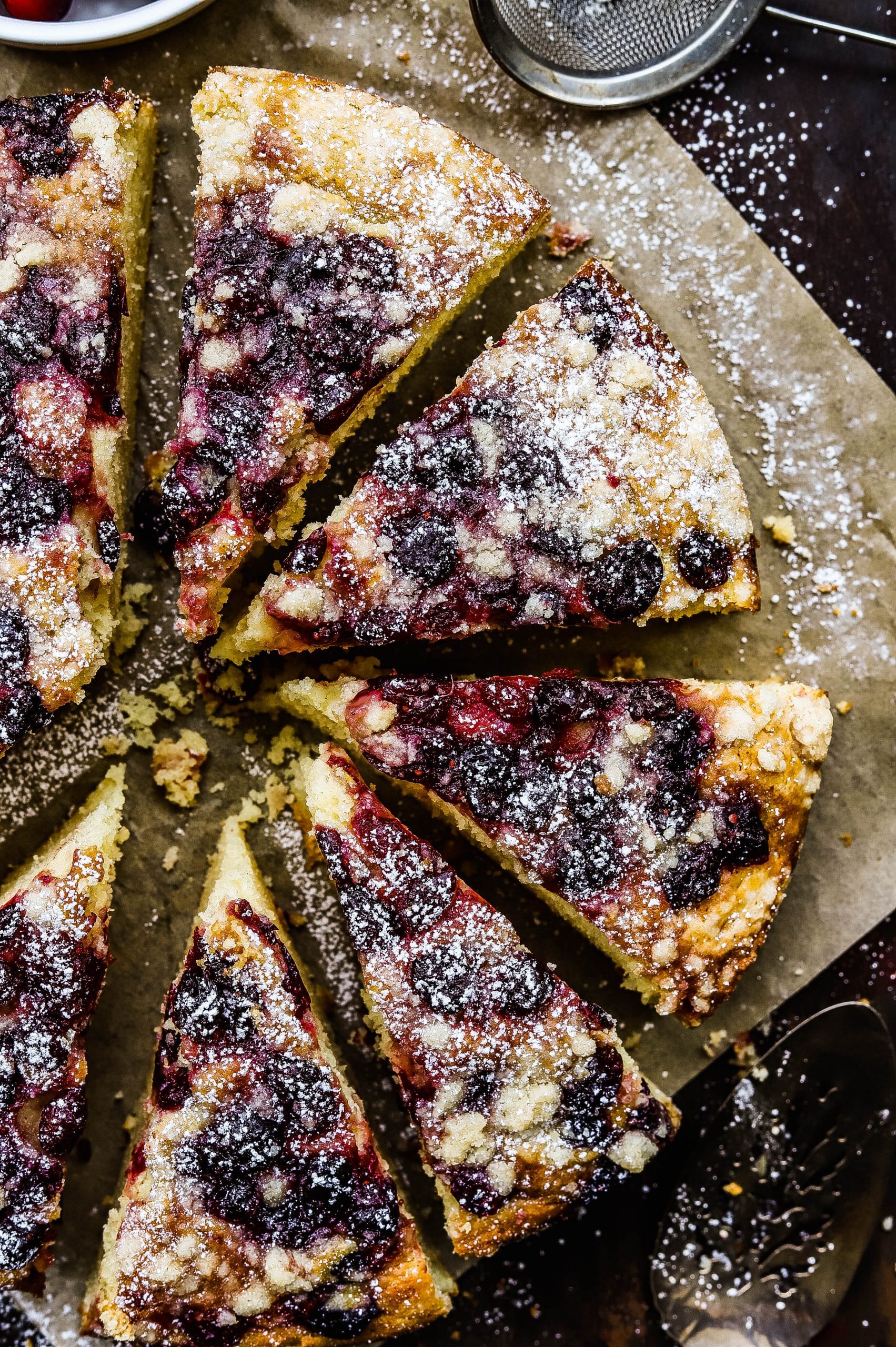 cranberry ricotta cake