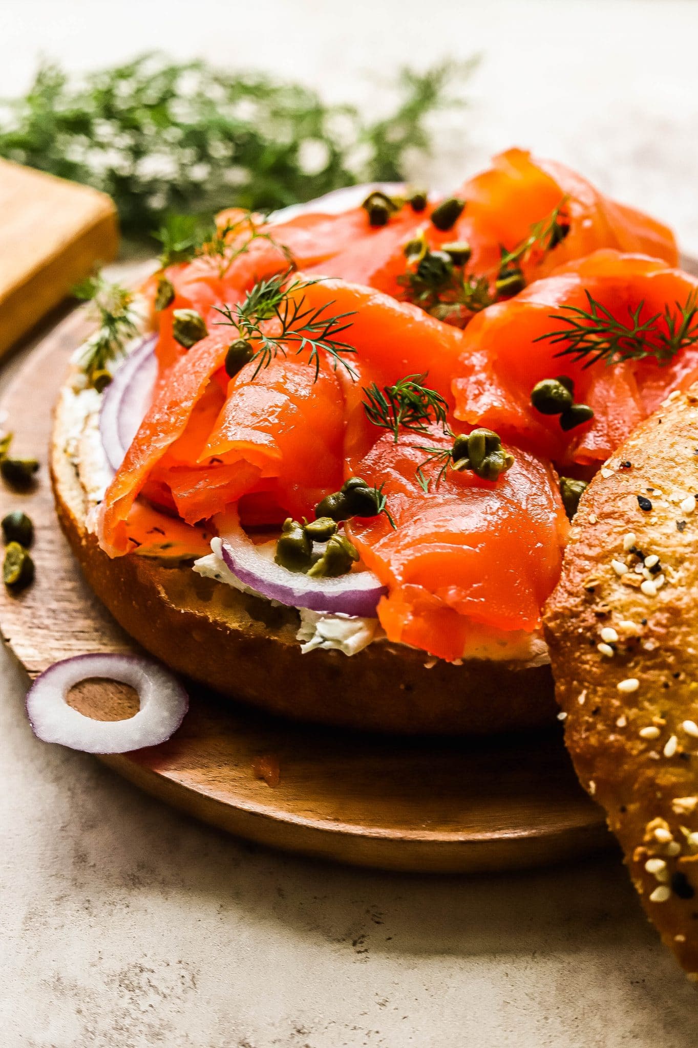 Easy Salmon Gravlax (cured Salmon) Recipe 