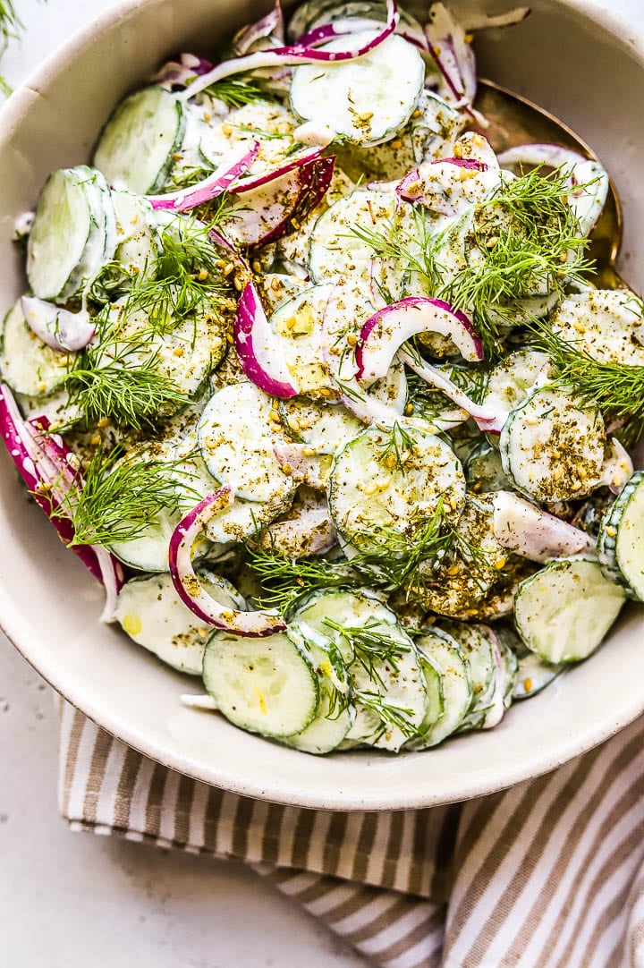 cucumber yogurt salad