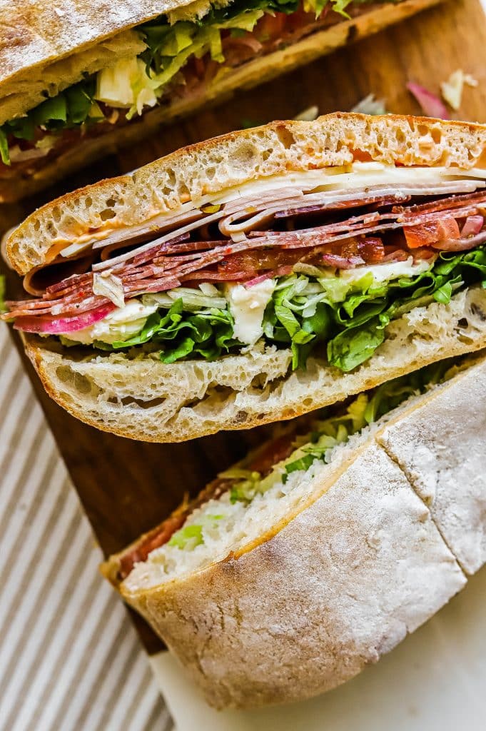 italian picnic sandwich