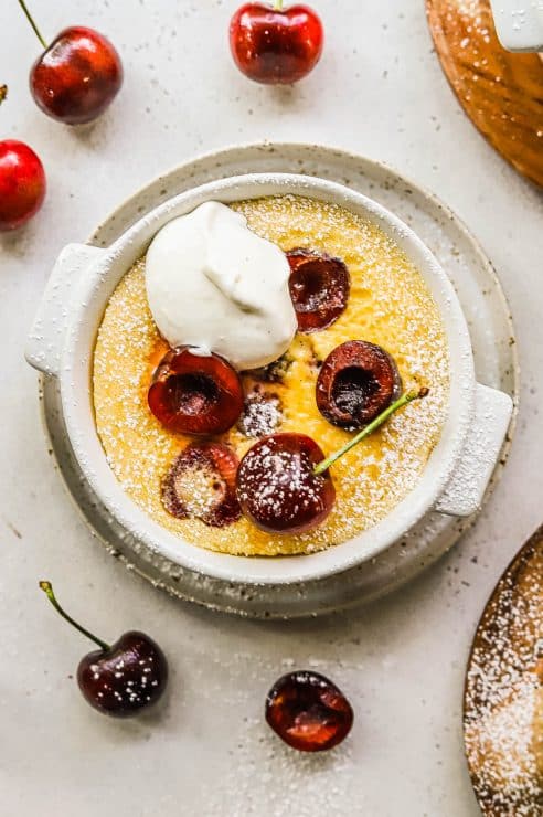 cherry clafoutis