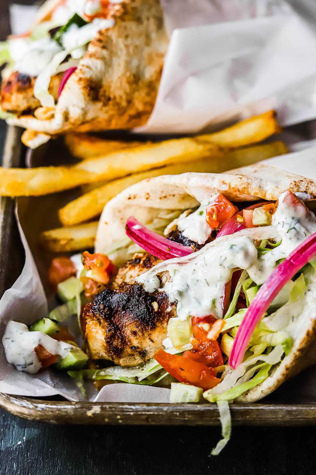 greek chicken gyros