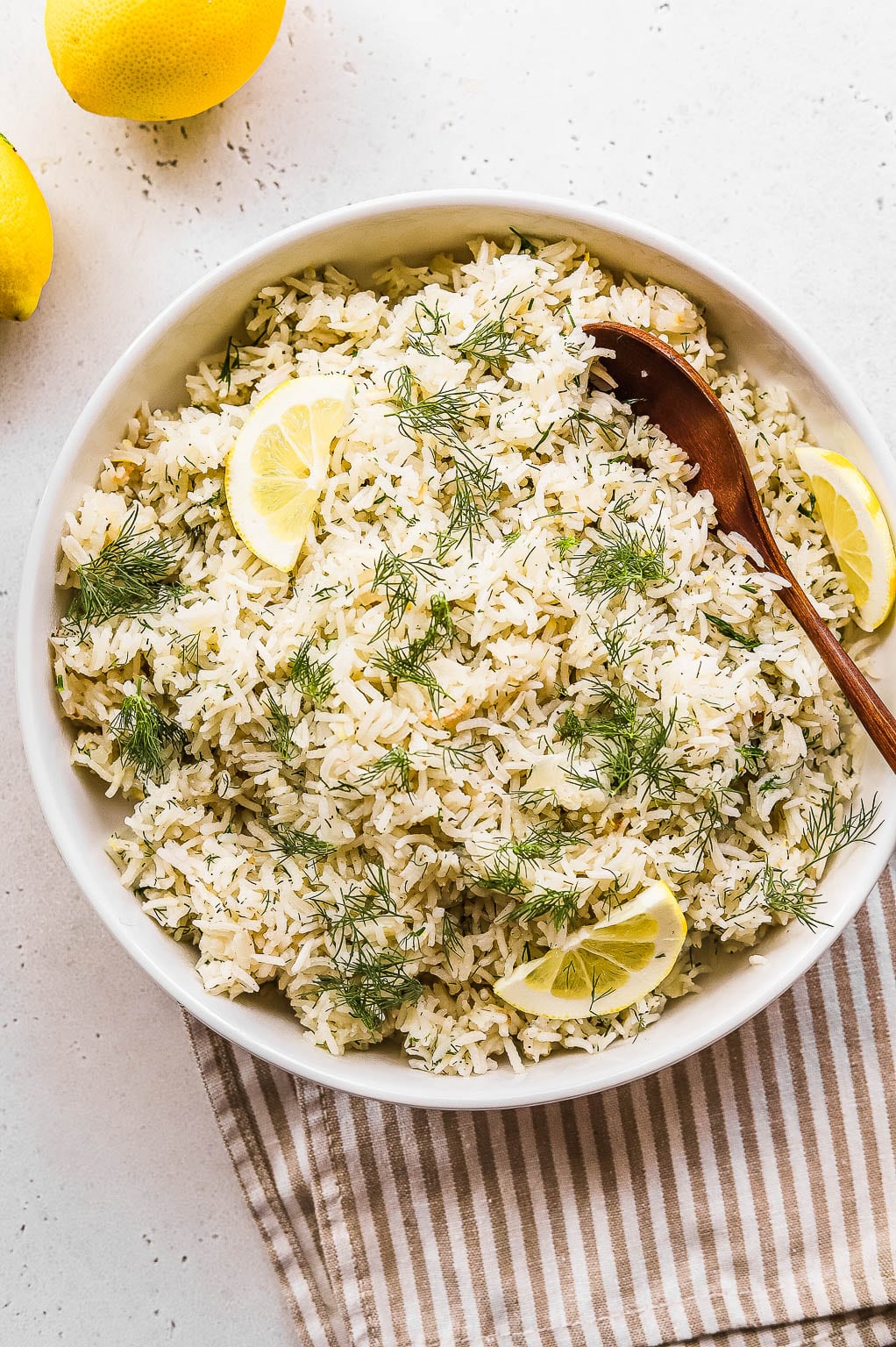 lemon dill rice