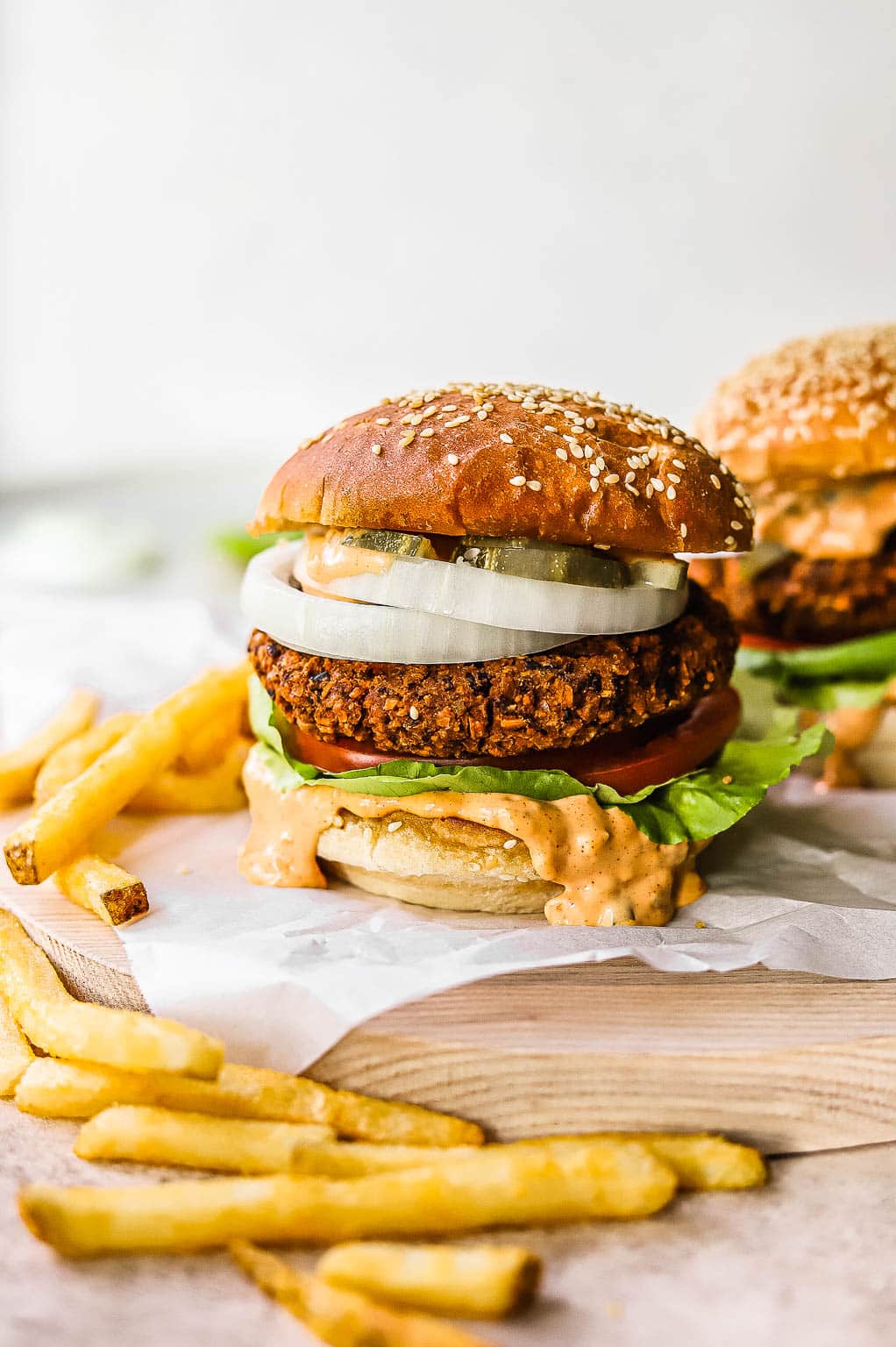 black bean walnut burgers