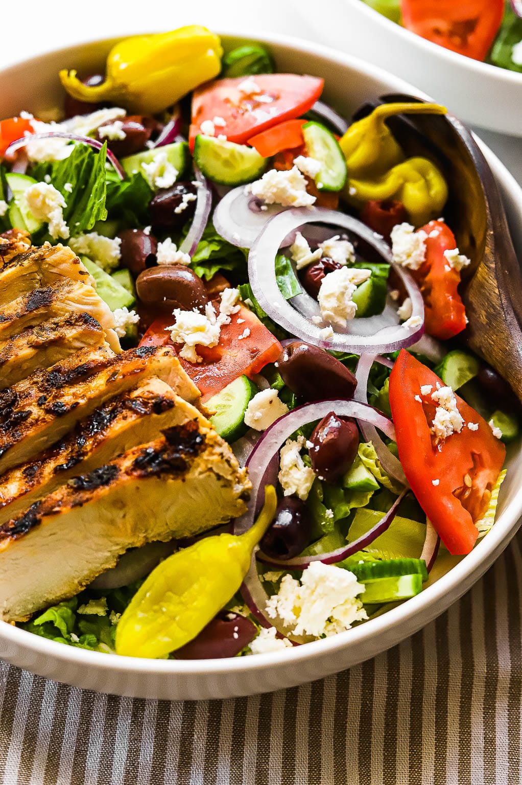 grilled greek chicken salad recipe