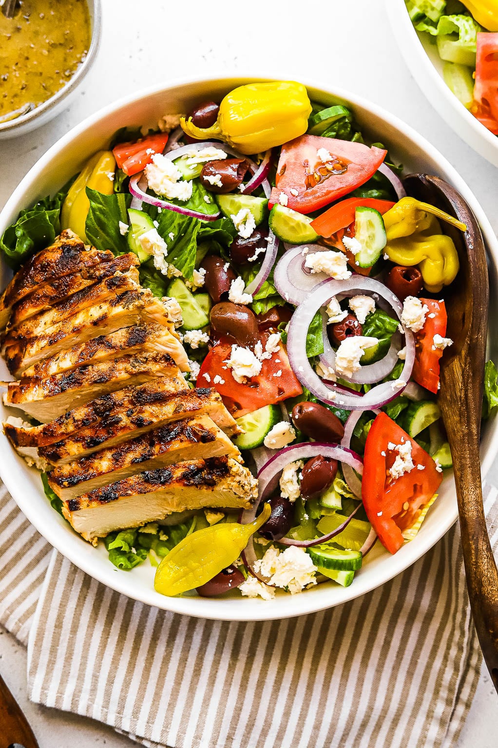 grilled Greek Chicken salad
