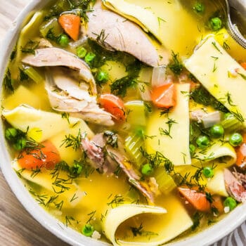 Classic Homemade Chicken Noodle Soup - 10 Cozy Dinner Ideas