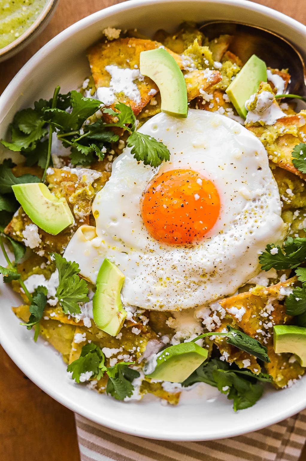 green chilaquiles