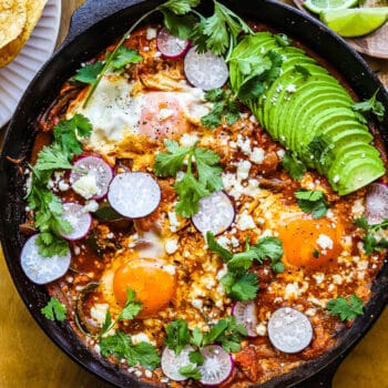 huevos rancheros skillet - Easy Vegetarian Dinner Recipes