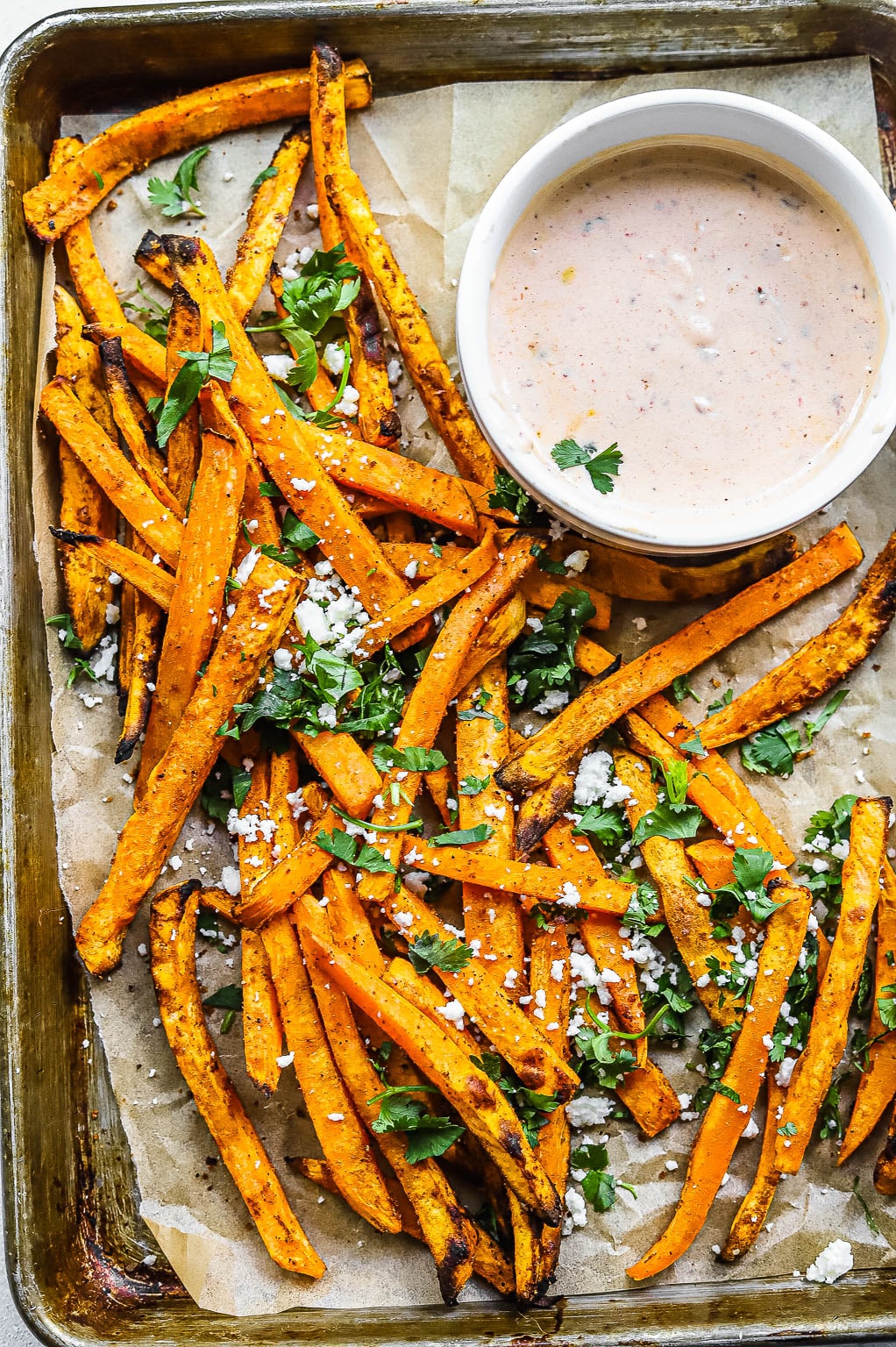 Healthy Baked Sweet Potato Fries - 2teaspoons