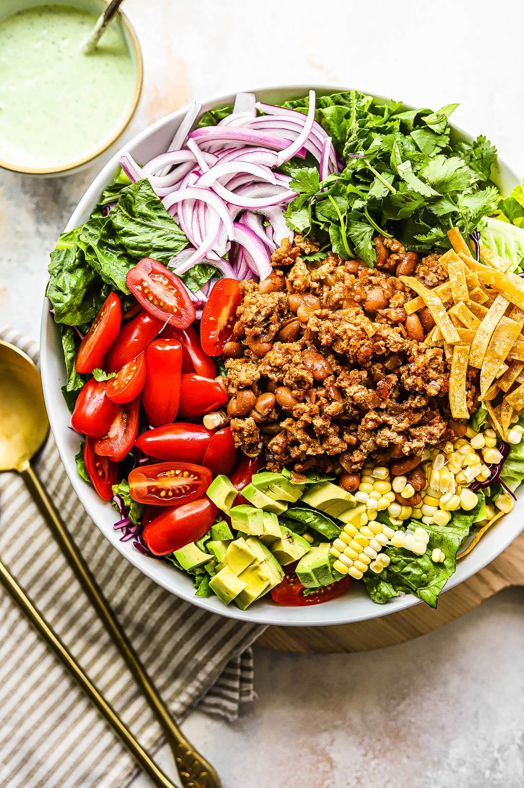 Turkey Taco Salad Bento Box