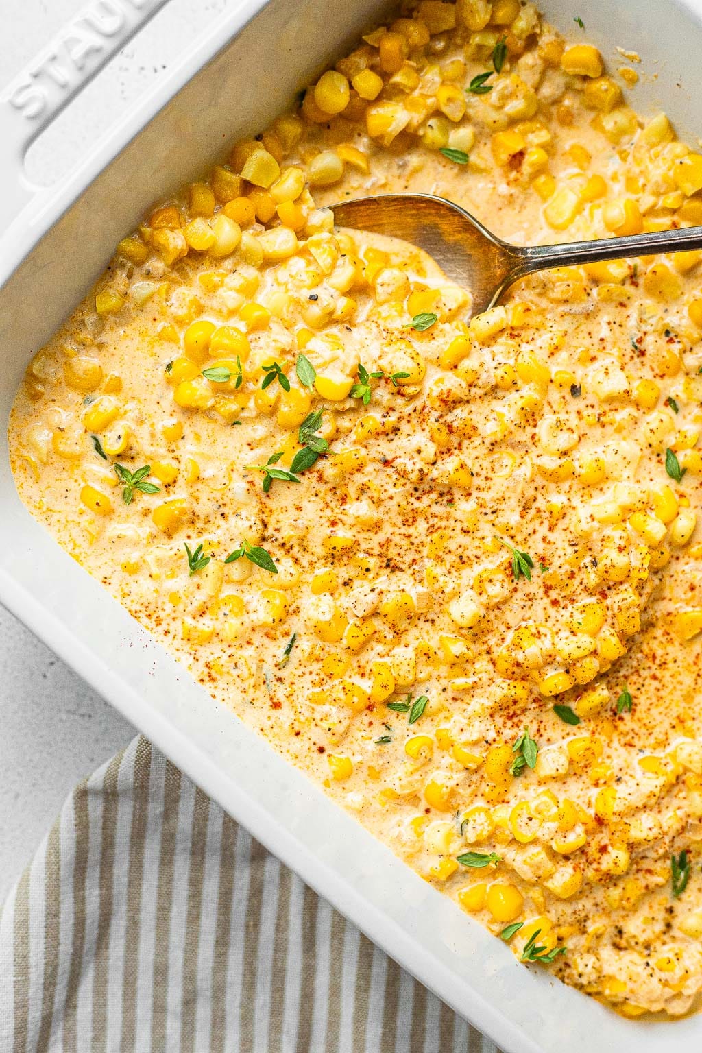 Parmesan Creamed Corn