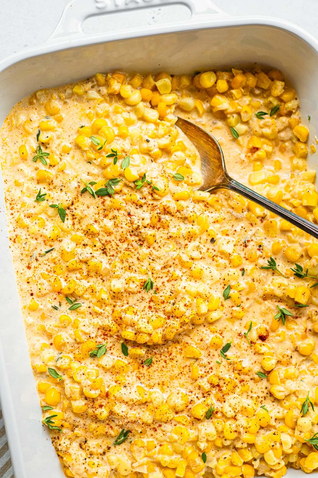 Parmesan Creamed Corn