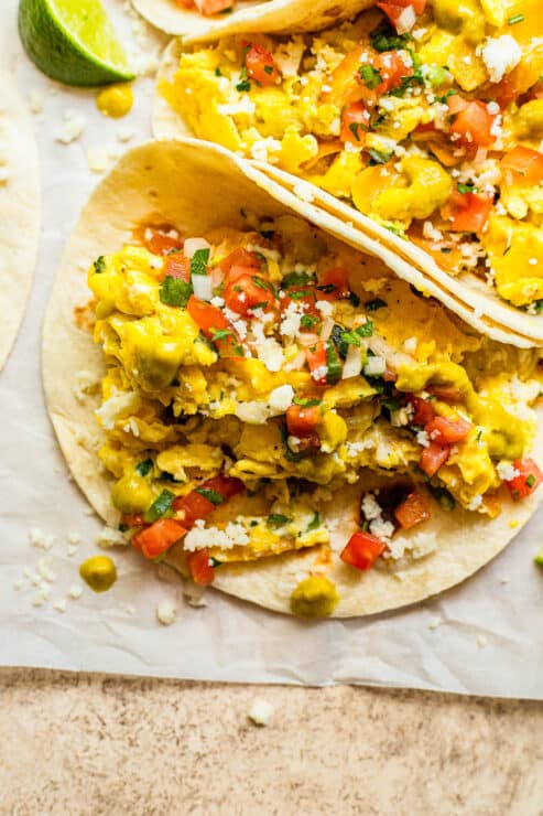 migas breakfast tacos