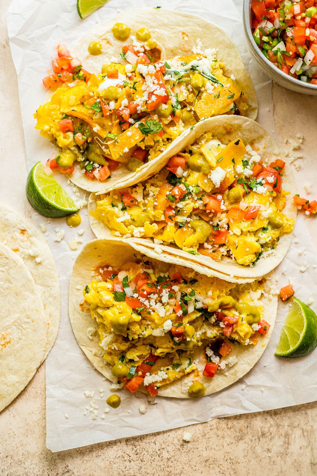 migas breakfast tacos