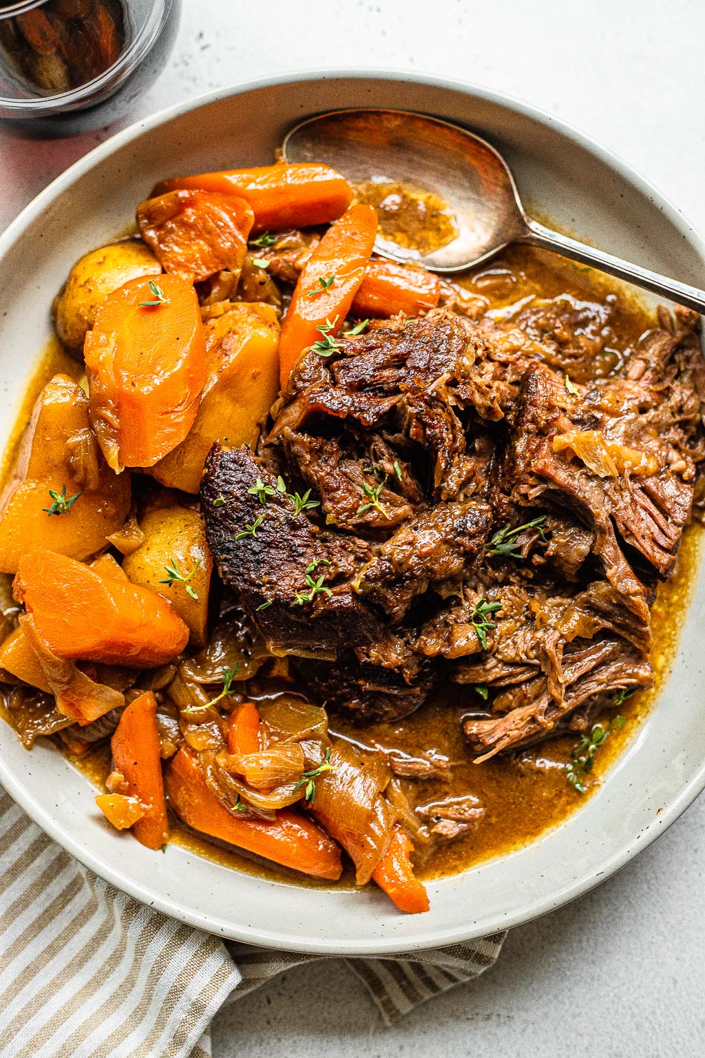 Crock Pot Roast (with Gravy!) - The Cozy Cook