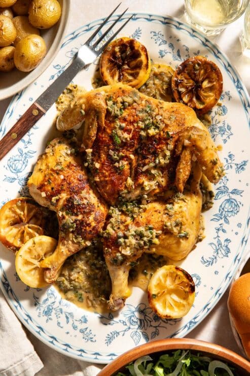 Roast Chicken Piccata