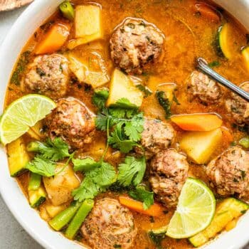 Albondigas Soup - Healthy Dinner Recipes